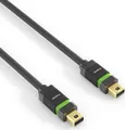 PureLink - MiniDP Kabel - Ultimate Serie - 1,50m - schwarz PureLink - Ultimate Serie. MiniDP Kabel mit 24 kt. vergoldeten Präzisions-Steckkontakten und ULS (Ultra Lock System). DP1.2 Version (für 4K UltraHD). Mini DisplayPort Stecker auf Mini DisplayPort Stecker. Hochreines OFC Kupfer. Dreifach geschirmt. 100% getestet für professionelle AV Anwendungen. Länge: 1,50m. Farbe: schwarz. (ULS2200-015)