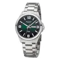 REGENT Herrenuhr mit Wochentag und Datumsanzeige 20 ATM Saphirglas F-1529
