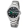 Regent Herren Armbanduhr Analog Metallarmband silber URF1529