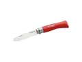Opinel Taschenmesser Opinel Kindermesser mit Buchenholz Griff in No 07 in Rot, (1 St), Kindermesser, Taschenmesser, Edelstahlklinge