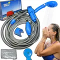 Camping Dusche 12V Tragbare Outdoor Duschpumpe Gartendusche Tauchpumpe Retoo