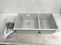 BLANCO SUBLINE 430/270-U | Granitspuele aus SILGRANIT softweiss-defekt
