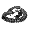 LDY Spiral Ladekabel Typ 2 | 10 Meter | 11 kW | 3-phasig 16A | Elektroauto Ladekabel für EV/PHEV