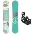 F2 Snowboard F2 Set Snowboard Junior Freedom Girl Mint 135cm + Pipe Bindung M Freedom 135cm + Bindung M