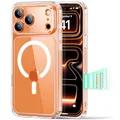 ESR für iPhone 17 Pro Max Hülle mit Kamerasteuerung Capture Button, Kompatibel mit Magsafe, Handyhülle für iPhone 17 Pro Max Case, Anti-Vergilbung, Zertifizierter Militärschutz Starke Stoßfest, Klar