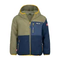 Trollkids Kids Aurlandsfjord Jacket 140, Moss/Blue