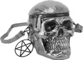 KILLSTAR Schädel Handtasche - Grave Digger Skull Gunmetal