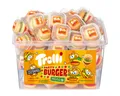 TROLLI Süßigkeit, Trolli Party Burger Minis aus Schaumzucker und Fruchtgummi 600g