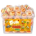 Trolli Party Burger Minis Dose - 60 Stück - Fruchtiger Burger-Spaß im Mini-Forma