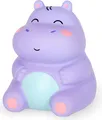 Legami Stress Less Anti-Stress Hippo, Stressball, Antistressball, Knautschfigur, Squishy, SQIF0008