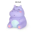 Legami Anti-Stress Toy Hippo - Knautsch Squishy Stress Less mit Erdbeerduft