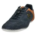 bugatti man Herren Mokassins, Männer Schnürer, Wechselfußbett,sportlich,maennlich,Slip-ons,Halbschuhe,Slides,Loafer,Dark Blue (4100),46 EU/EU UK