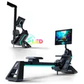 Sportstech Rudergerät sRow mit 21,5" Touch-Display, LED-Feedback