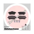 1x Bremsbelagsatz, Scheibenbremse ZIMMERMANN 25215.190.1 passend für