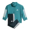 adidas Unisex Baby ESSENTIALS CLIMACOOL TRACKSUIT, pure teal/white, 12-18 Months