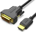 BENFEI Kabeladapter HDMI auf DVI Adapter Kabel Bidirektional 1080p