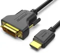 BENFEI HDMI auf DVI 1.8 Meter Kabel mit 1080P High Speed Adapter f��r Apple
