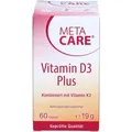 Meta-Care Vitamin D3 Plus 10.000 I.E + 80 μg K2 60 St