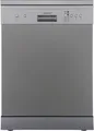 HANSEATIC Standgeschirrspüler "HG6085E127635S" silber (silberfarben)