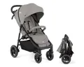 Joie Kinder-Buggy Litetrax - Pebble, Sportwagen klein faltbar mit Liegeposition & Einhand-Faltung bis 22 kg