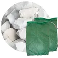 Schicker Mineral Zeolith Filterset mit Filternetzbeutel (10 kg Zeolith-Aqua und 2 Filtersäcke), Wasseraufbereiter, Filtermedium für Gartenteich, Schwimmteich, Koiteich, Aquarium (16,0-32,0 mm)