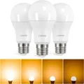 Linkind 3er-Pack 13W Dimmbar E27 LED Lampe ersetzt 100 Watt 2700 Kelvin Warmweiß