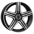 Alufelgen MAK LEWIS 20" 9J 5x112 ET 33 66.6 BLACK MIRROR