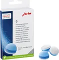 JURA Reinigungstabletten 3-Phasen 24225 | 6 Tabs | Kaffeevollautomaten | phosphatfrei | Reinigung & Pflege