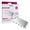 Hama USB-C 3.2 USB-Hub 8-Port HDMI 4K USB-Adapter VGA Ethernet LAN Monitor TV PC
