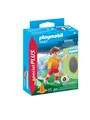 Playmobil Soccer Player with Goal