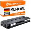 Bubprint Toner kompatibel als Ersatz für Samsung MLT-D103L/ELS für ML-2900 ML-2950NDR ML-2955DW ML-2955ND SCX-4726FN SCX-4729FD SCX-4729FW 2500 Seiten Schwarz