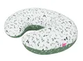 Motherhood Stillkissen Basic, abnehmbarer Bezug, ergonomisch geformt, 100% Baumwolle, Stillkissen klein, Stilkissen Baby