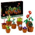 LEGO 10329 Icons Tiny Plants Set, Artificial Flowers in 9 Buildable  (US IMPORT)
