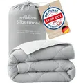 Welldora Microfaserbettdecke, Allergiker Bettdecke, Ganzjahresdecke für Sommer & Winter, Fachärztlich geprüft, Oeko-Tex Zertifiziert in Deutschland 155 cm x 220 cm