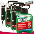 Roundup Unkrautfrei 3 x 2,5 l Express Drucksprühgerät Brennnessel Ehrenpreis
