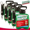 Roundup Unkrautfrei 4 x 2,5 l Express Drucksprühgerät Brennnessel Ehrenpreis