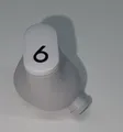 Rechter Ohrhörer für  Beats by Dr. Dre Studio Buds - Weiß. Firmware 1B204