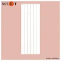 Mert - Badheizkörper Teo Weiß, 45 X 180 Cm, 2 Regale Rechts - Weiss