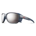 Julbo Montebianco 2 Spectron 4 Sportbrille (Dunkelblau-Braun Flash Silber, Silber) (J5411232)
