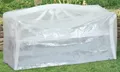 Schutzhülle Wehncke Classic für Gartenbank 160x75x80cm transparent