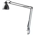 Luxo Schreibtischlampe L-1, mit LED, mit Tischklemme, 600 Lumen / 11 W, grau