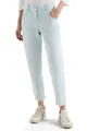 Cecil Mid Waist Slim Leg Hose im Casual Fit Diamond Blue 26