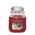 Yankee Candle Duftkerze im Glas (Mittelgroß) | Christmas Magic | Brenndauer bis zu 75 Stunden