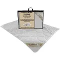Wildseide extra leichte Sommerdecke Kuschelzeit in 155x220 cm 100% Seide - Weiß