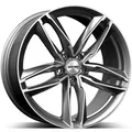Alufelgen GMP ATOM 17" 7.5J 5x112 ET 28 66.5 ANTRACITE DIAMANTATO