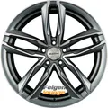 4x GMP ITALIA ATOM Anthracite Diamond 7,5x17 ET28 5x112