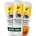 beegut Manuka Lippenpflege – Lippenbalsam mit Manuka Honig MGO 400+, Propolis & Bienenwachs – spendet Feuchtigkeit & schützt intensiv – natürliche Lippenpflege für sehr trockene Lippen