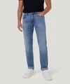 Pierre Cardin Stretch-Jeans Laval mit Dornschlaufe zum Fixieren der Gürtelschnalle