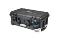 HMF Kameratasche Outdoor-Trolley, ODK400, Fotokoffer, Kamerakoffer, Rasterschaumstoff, 56 x 34,5 x 23 cm, Schwarz