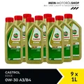 Castrol Edge 0W-30 A3/B4 VW 505 / 502 BMW Longlife MB 229 9x1 Liter = 9 Liter